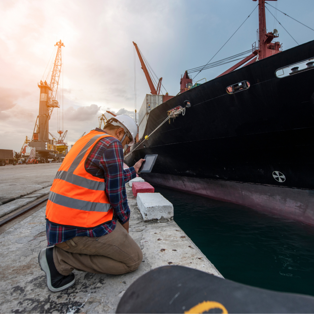 maritime container ship